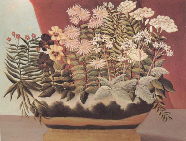 Henri Rousseau Poet's Flowers oil painting picture